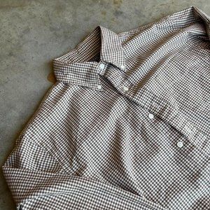 Burberry Colored American Living Long Sleeve Button Up